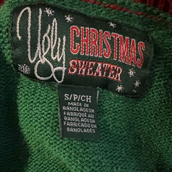 Get it now! Ships out every morning! Ugly Christmas Sweater Penguin,  Small - Picture 4 of 4